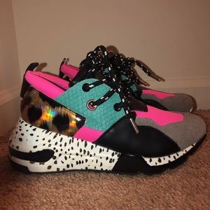 Steve Madden Cliff Bright Multi Sneakers